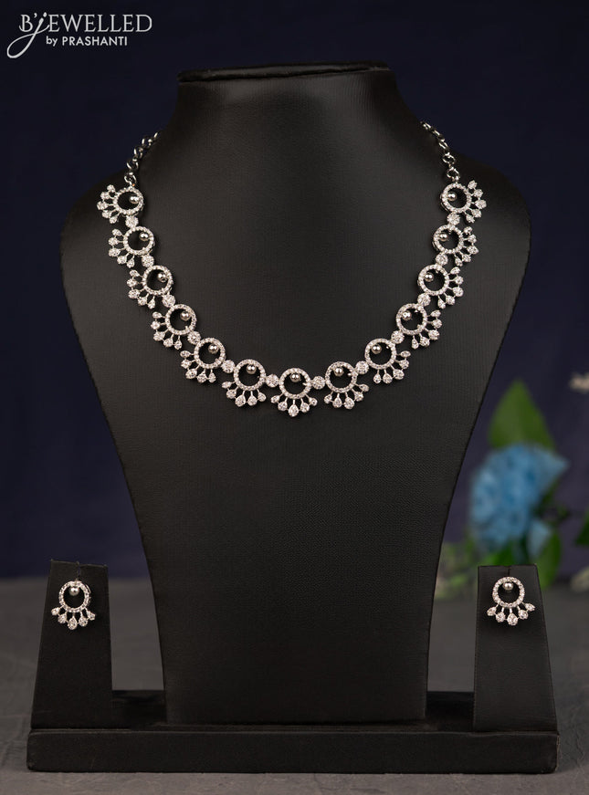 Zircon haaram with cz stones