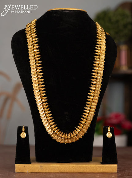 Antique haram with lakshmi kasu design