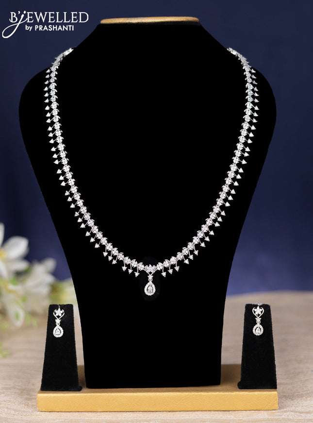 Zircon haram with cz stones