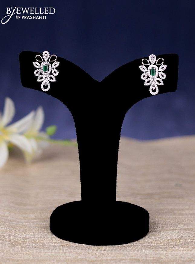 Zircon haram with emerald and cz stones