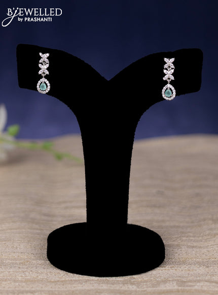 Zircon haram with mint green and cz stones