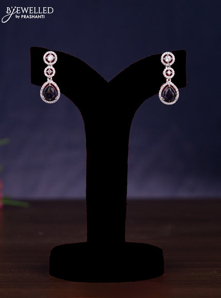Zircon haram with violet and cz stones