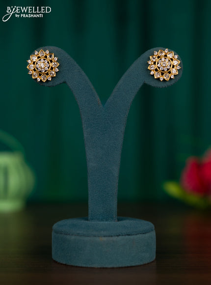 Antique earrings with cz stones