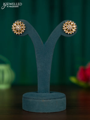 Antique earrings with cz stones