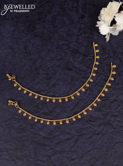 Antique anklet with simple design