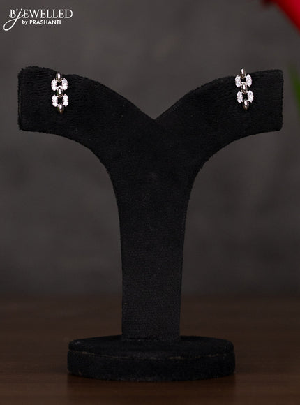 Zircon haaram with white stones