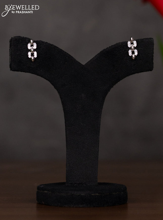 Zircon haaram with white stones