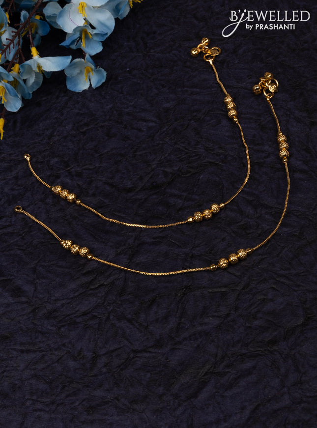 Antique anklet with simple design
