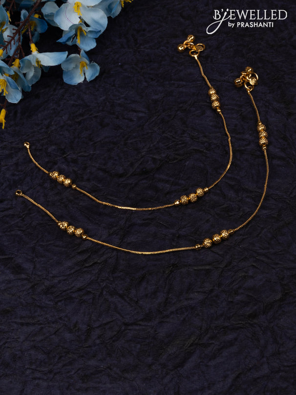 Antique anklet with simple design