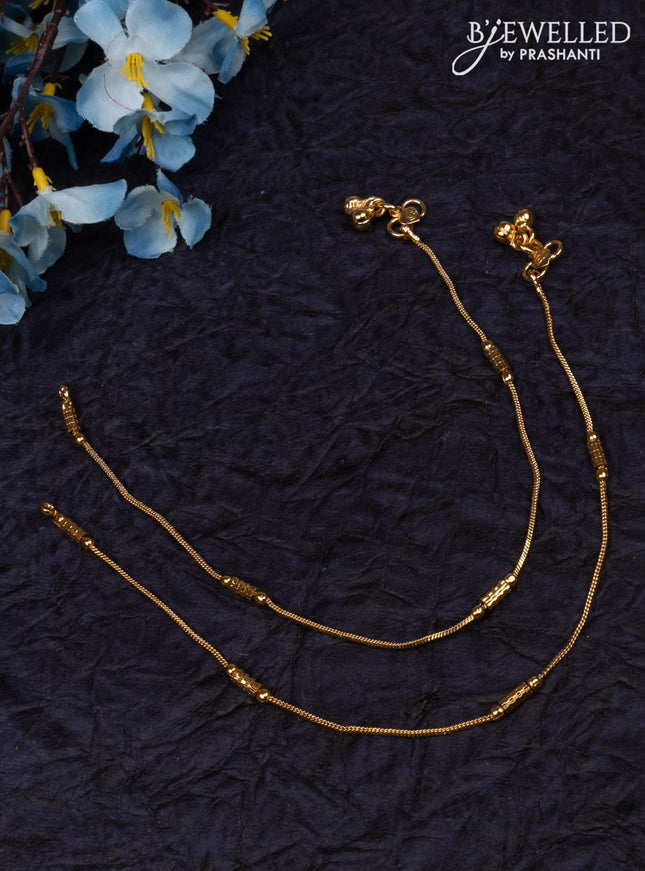 Antique anklet with simple design