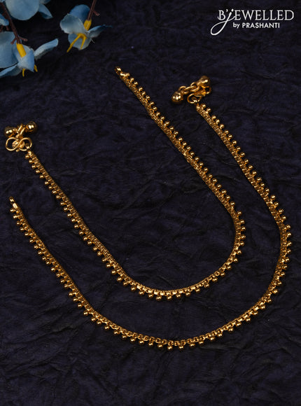 Antique anklet with simple design