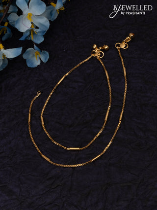 Antique anklet with simple design