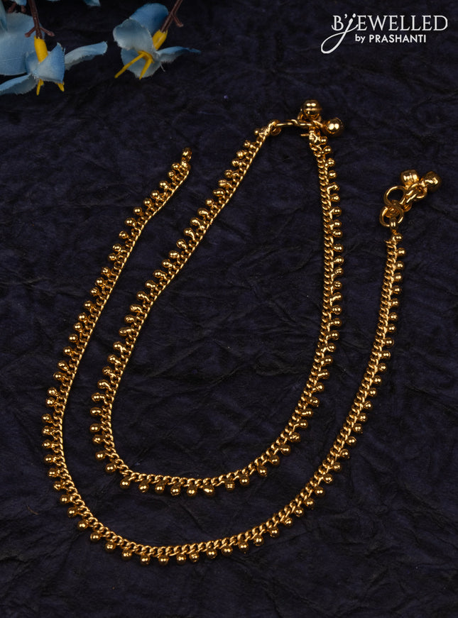 Antique anklet with simple design