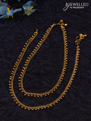 Antique anklet with simple design