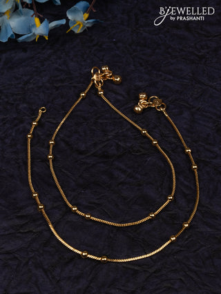 Antique anklet with simple design