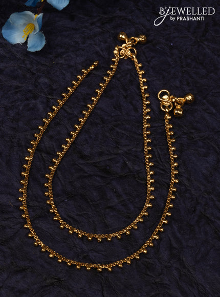 Antique anklet with simple design