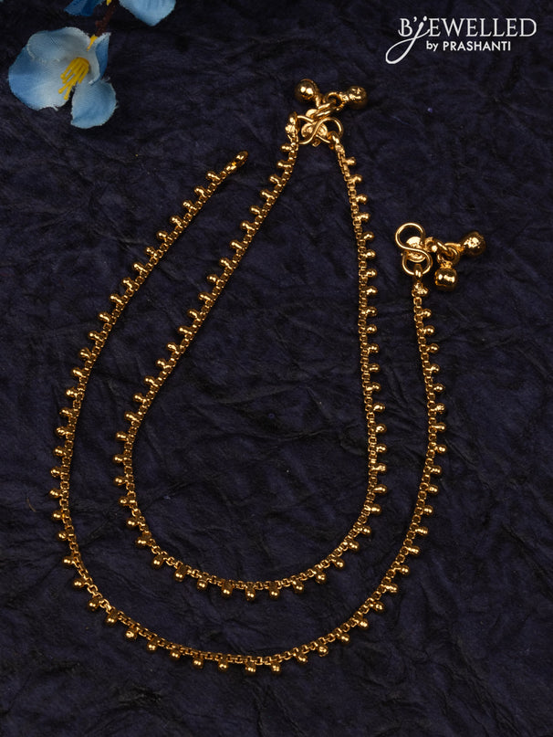 Antique anklet with simple design