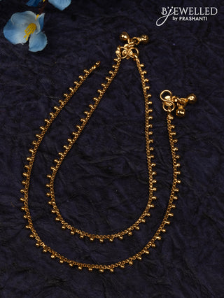 Antique anklet with simple design