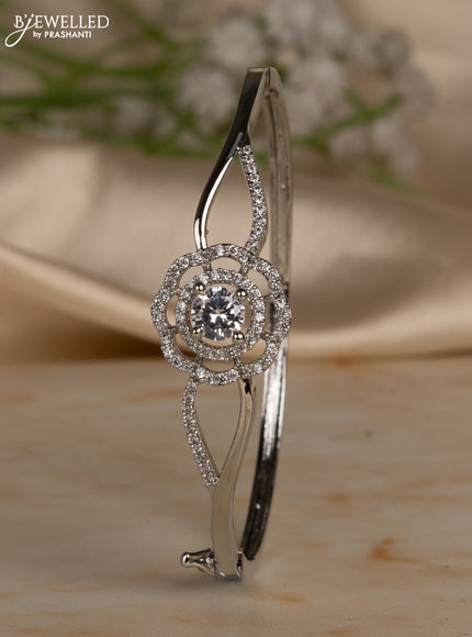 Bracelets with cz stones in gold finish