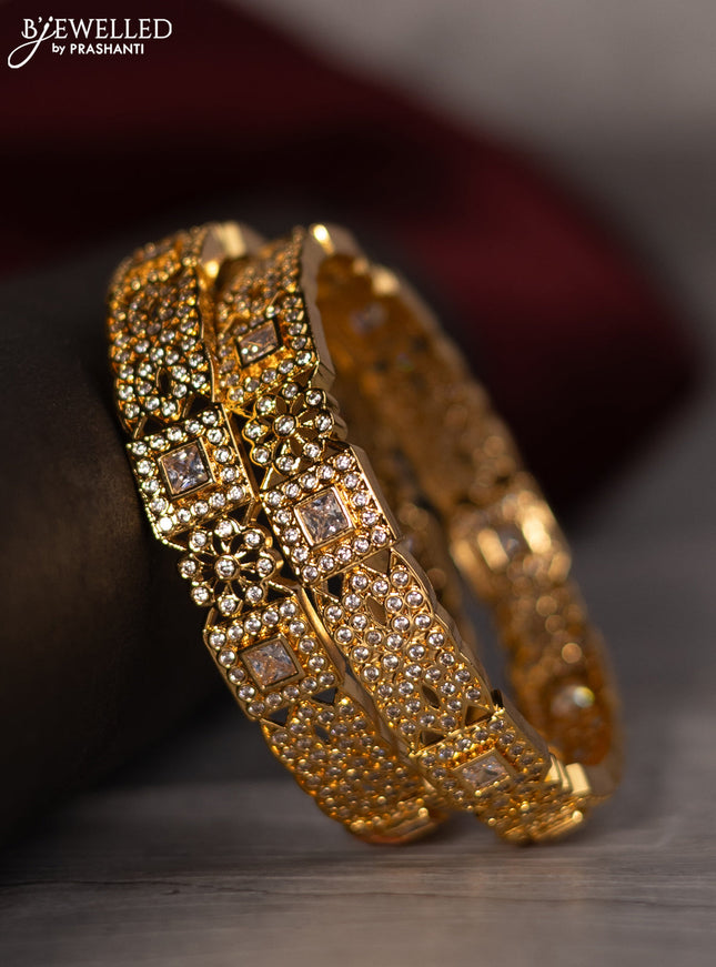 Antique bangle with cz stones