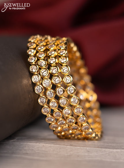 Antique bangles with cz stones