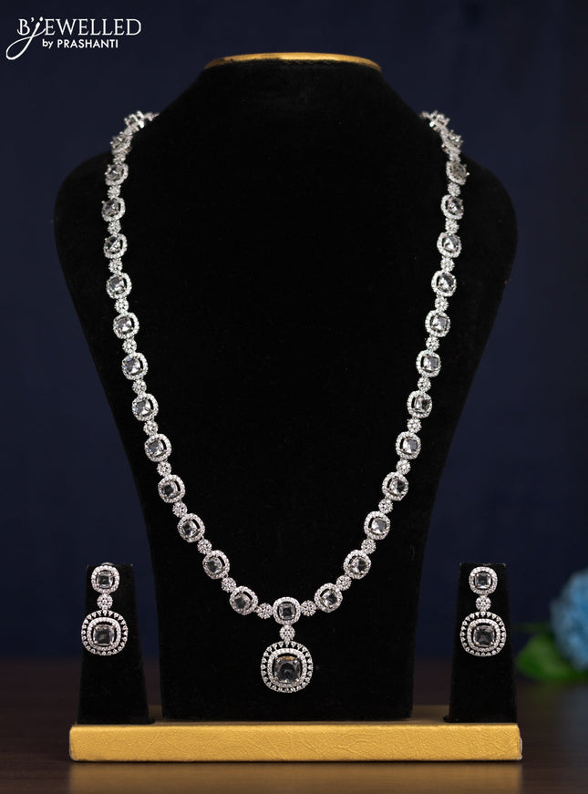 Zircon haaram with cz stones