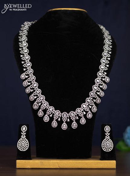 Zircon haaram with cz stones