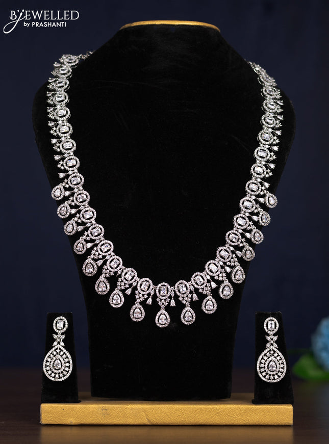 Zircon haaram with cz stones