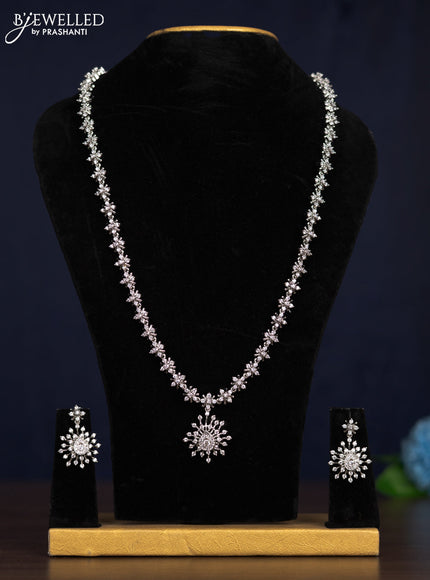 Zircon haaram with cz stones