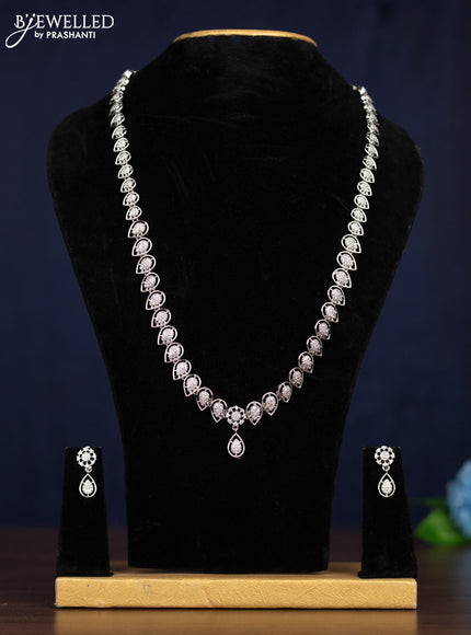 Zircon haaram with cz stones