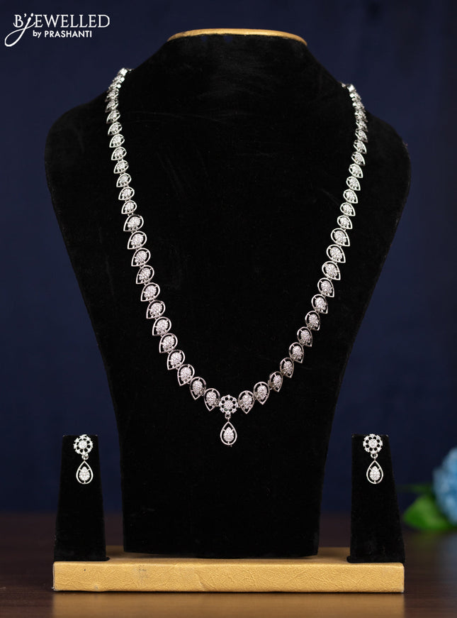 Zircon haaram with cz stones