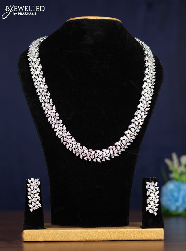 Zircon haaram with cz stones