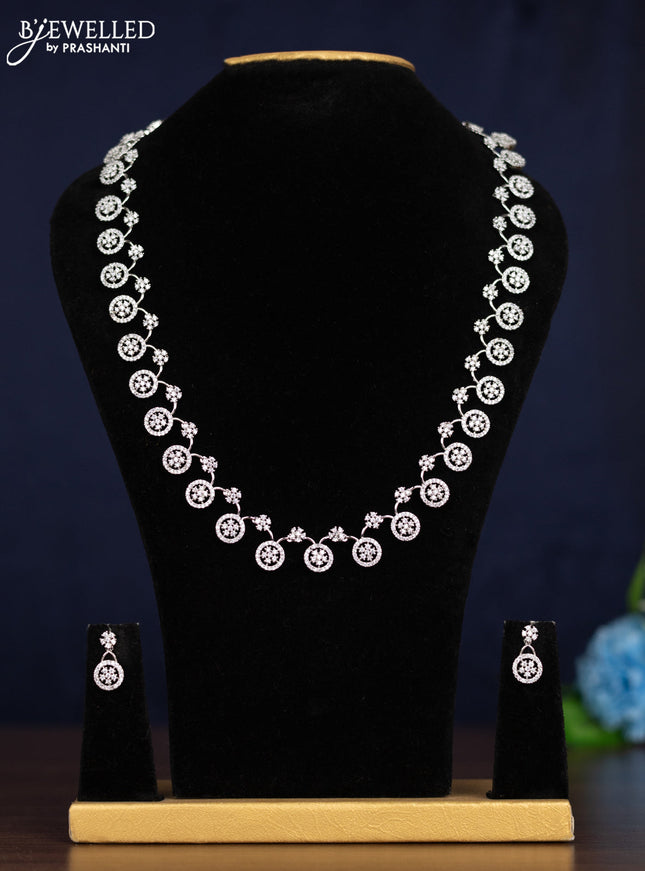 Zircon haaram with cz stones