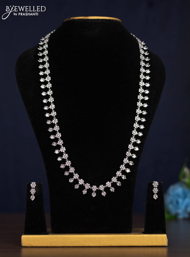 Zircon haaram with cz stones