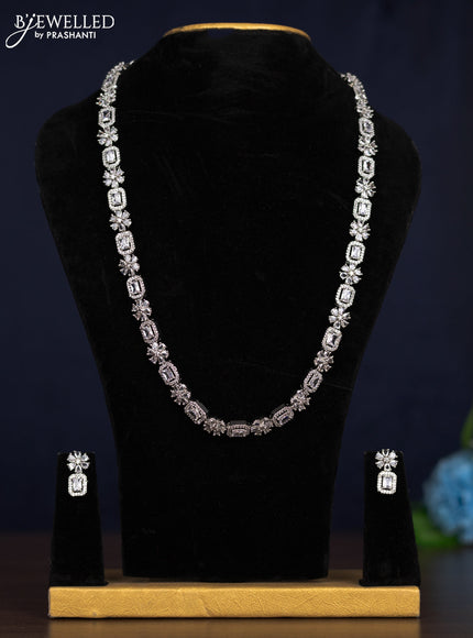 Zircon haaram with cz stones