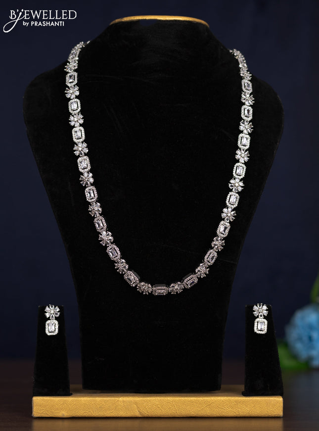 Zircon haaram with cz stones