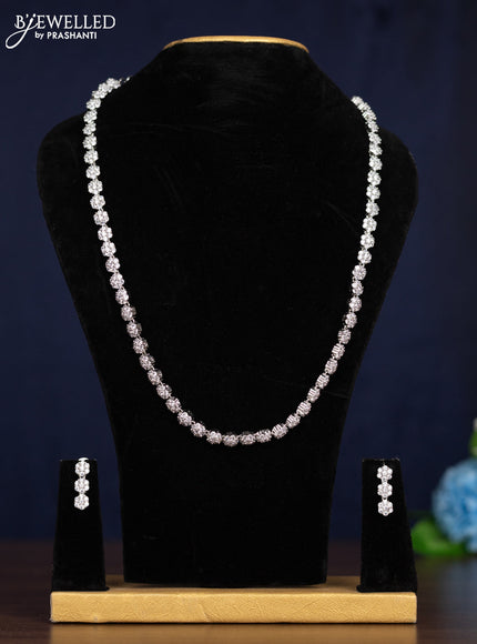 Zircon haaram with cz stones