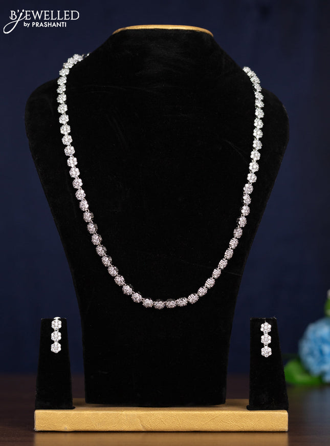 Zircon haaram with cz stones