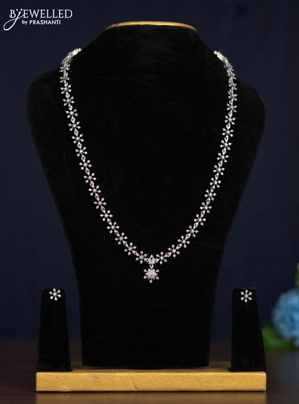 Zircon haaram with cz stones