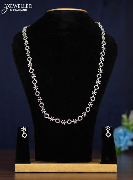 Zircon haaram with cz stones