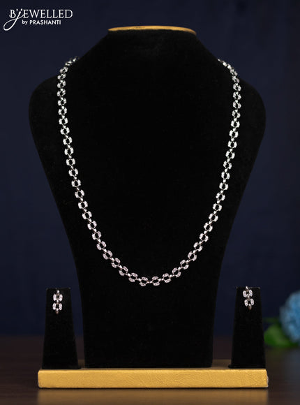 Zircon haaram with cz stones