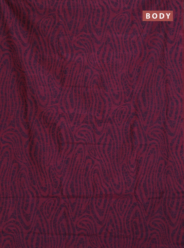 Banarasi semi matka saree pink shade with allover thread weaves in borderless style