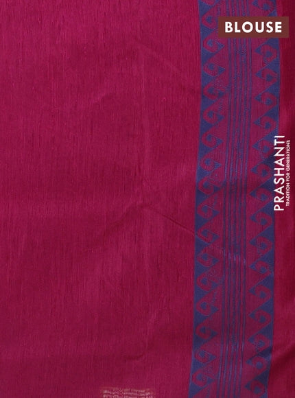 Banarasi semi matka saree wine shade with allover thread weaves and thread woven border