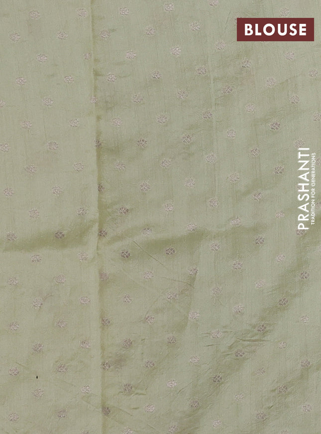 Pure organza silk saree lime yellow with embroidery buttas and embroidery border