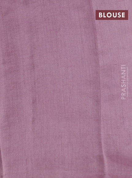Pure organza partly silk saree pastel pink with silver zari stripe pattern and silver zari woven border