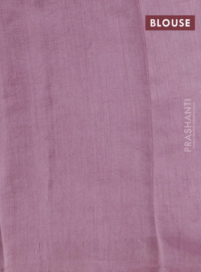 Pure organza partly silk saree pastel pink with silver zari stripe pattern and silver zari woven border