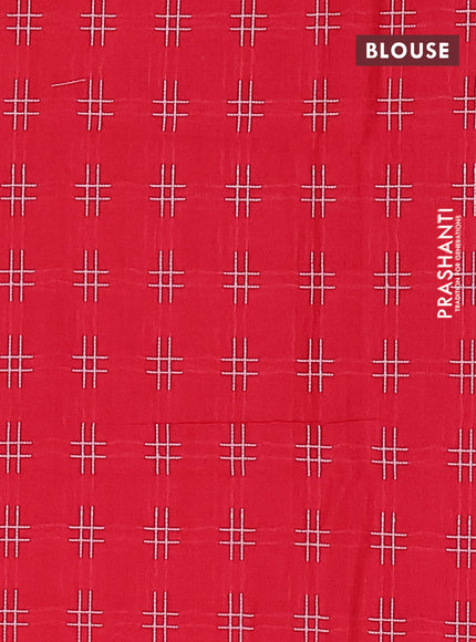 Chettinad cotton saree mustard yellow and pink with thread woven buttas and thread woven zari simple border