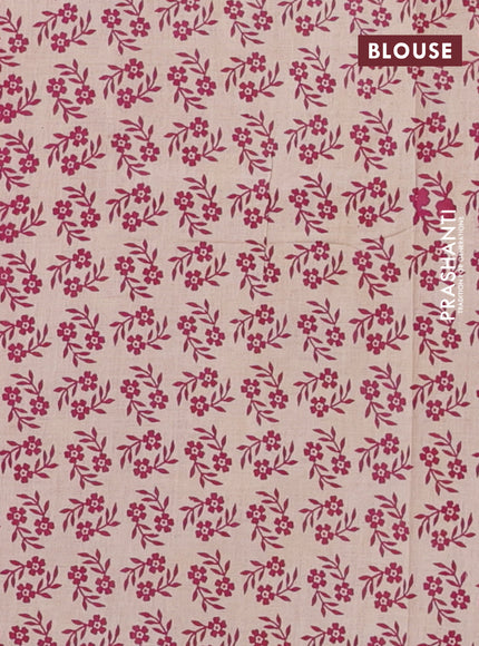 Kalamkari cotton saree yellow and pink with allover prints and printed border