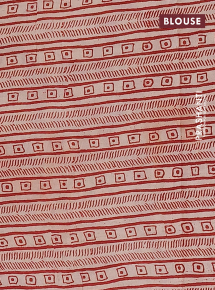 Kalamkari cotton saree maroon and black with allover prints and printed border