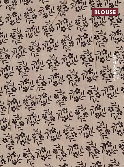 Kalamkari cotton saree yellow and magenta pink with allover prints and printed border